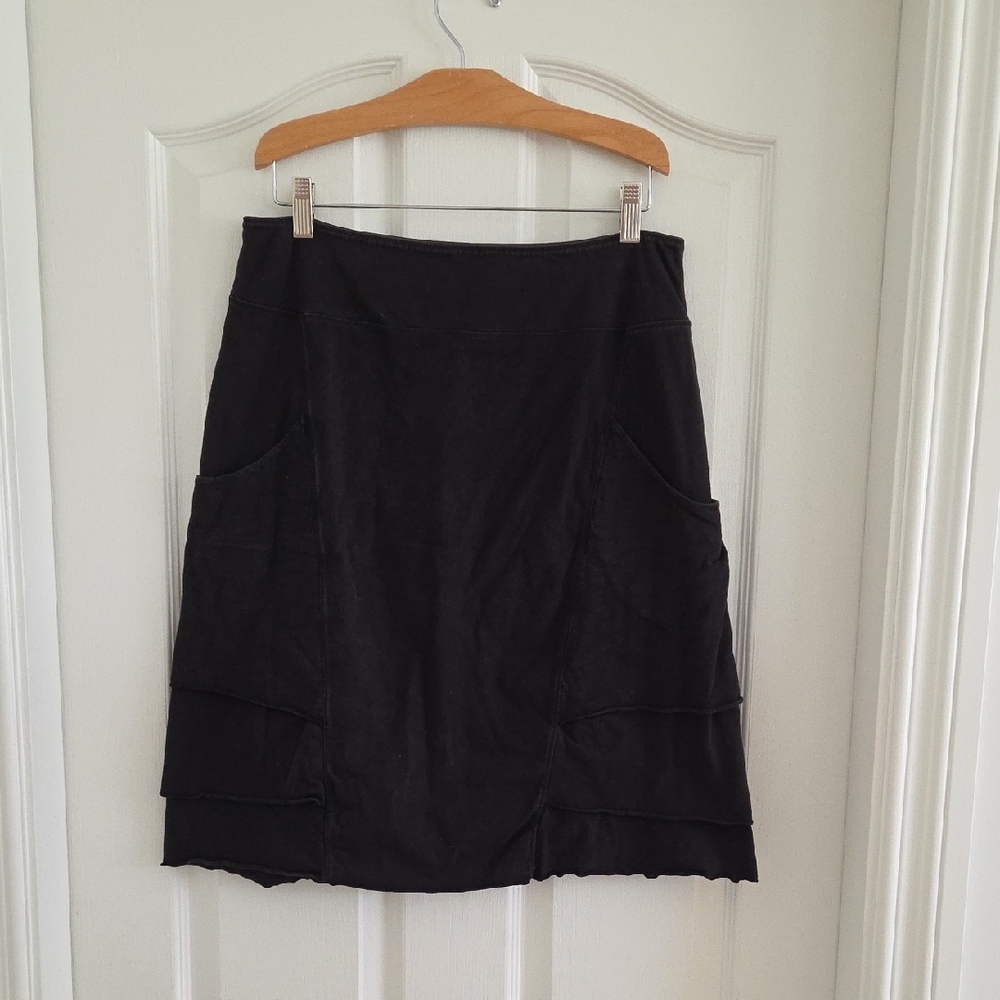 Neon Buddha A-line Skirt